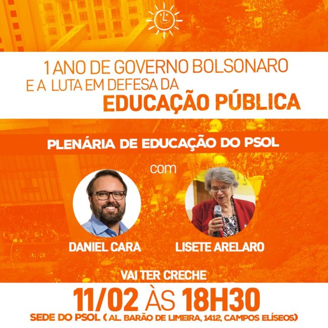 plenaria de educação